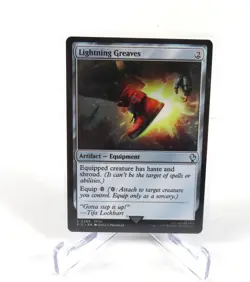 Lightning Greaves Final Fantasy Commander NM English MTG Magic - Image 1