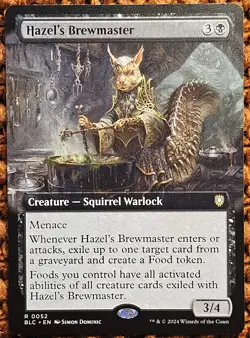 ✨Hazel's Brewmaster✨ MTG Commander: Bloomburrow | NM/M | Borderless R 0052 - Image 1