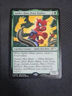 MTG Spider-Man Spider-Ham, Peter Porker 0002 Marvel Promo NEW - Image 1