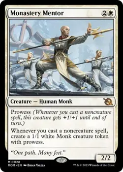 Monastery Mentor - Near Mint MTG March of the Machine - Image 1