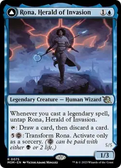 Rona, Herald of Invasion - Near Mint MTG March of the Machine - Image 1