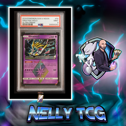 2018 Pokemon Sun & Moon Ultra Prism - Giratina Prism Star #58 PSA 9 MINT - Image 1