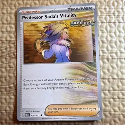 Pokemon TCG Professor Sada's Vitality - Pokeball 120/131 Prismatic Evolutions NM - Image 1