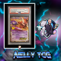 2021 Pokemon Celebrations Classic Collection - Mewtwo EX #54 PSA10 - Image 1