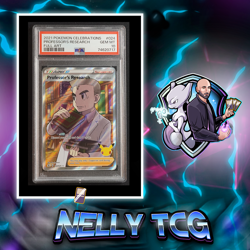 2021 Pokemon Celebrations - Professor's Research #024 FULL ART - PSA 10 GEM MINT - Image 1