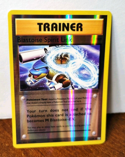 POKEMON BLASTOISE SPIRIT LINK 73/108 REVERSE HOLO XY EVOLUTIONS MP-LP - Image 1