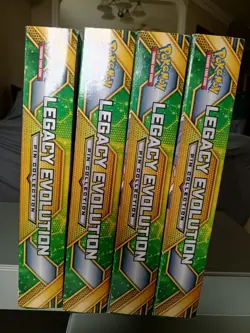 2017 Pokemon TCG XY LEGACY EVOLUTION PIN COLLECTION BOXED SET UNOPENED - Image 5