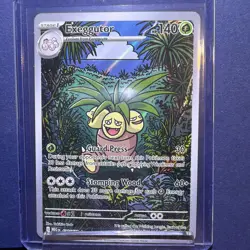 Pokemon Mega Evolution Exeggutor Illustration Rare 135/132 English NM - Image 2