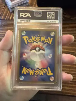 2005 Pokemon Japanese Meiji Chocolate Promo Flareon PSA 9 POP 24 Promo - Image 5