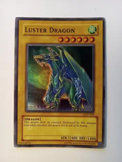 Yugioh Luster Dragon LOD-050 Super Rare LP Free Shipping!! - Image 1