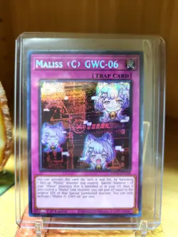 NM Yugioh Maliss C GWC-06 MP25-EN128 Prismatic Secret Rare 1st Ed Near Mint - Image 1