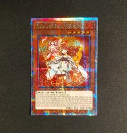 YuGiOh Hiita the Fire Channeler DUNE-AE026 Quarter Century Asian English - Image 1