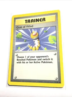 GUST OF WIND - 93/102 - Base Set - 4th Print - 1999-2000 - Pokemon Card - PL - Image 1