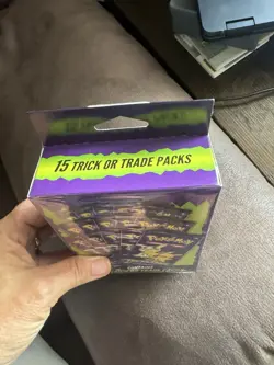 Pokemon TCG 15 Pack Sealed Cards Trick Or Treat booster box. - Image 5