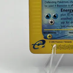 Blastoise Expedition Regular Rare 37/165 2002 Pokemon Card E-Series - Image 2