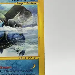 Blastoise Expedition Regular Rare 37/165 2002 Pokemon Card E-Series - Image 5