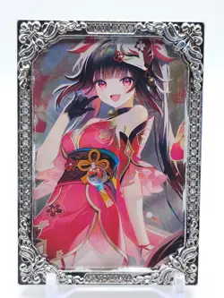 Goddess Story - Anime Waifu Diamond Metal Trading Card - Image 1