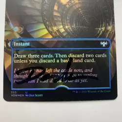 Search the Count's Castle Card Signed By Dan Scott Artist Proof - Image 3