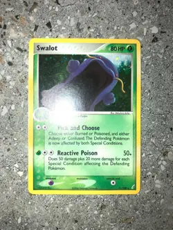 Pokemon TCG Cards Swalot 11/100 Crystal Guardians Holo Rare NM - Image 3