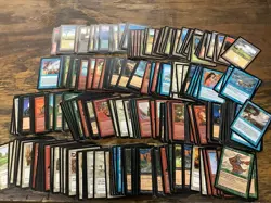 MTG Magic The Gathering 300 Portal And Second Age Card Lot With Land Mana More - Image 1