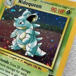 Pokemon TCG Nidoqueen Base Set 2 Holo Unlimited Rare Card 12/130 Mint Condition - Image 2