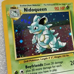 Pokemon TCG Nidoqueen Base Set 2 Holo Unlimited Rare Card 12/130 Mint Condition - Image 3