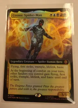 Magic the Gathering - Cosmic Spider-Man (Extended Art) (SPM) (FOIL) #271 - Image 1