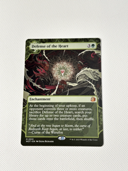 Defense of the Heart (Non-Foil, Extended Art) - MTG Enchanting Tales WOT #0051 - Image 1