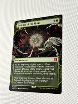 Defense of the Heart (Non-Foil, Extended Art) - MTG Enchanting Tales WOT #0051 - Image 2