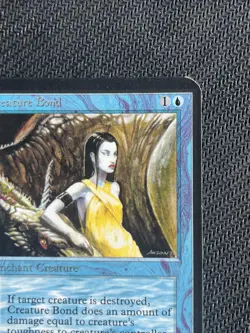 MTG Creature Bond - Alpha Edition Lightly/Moderately Played Magic The Gathering - Image 3
