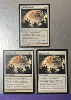 MTG Sphere of Safety x3 LP/MP Return to Ravnica - Image 1