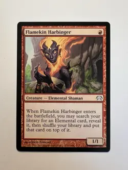 Flamekin Harbinger - MTG Planechase - NM - Image 1