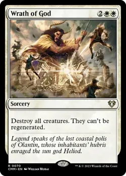 1 x Wrath of God - Commander Masters - NM-Mint - MTG pack fresh - Image 1