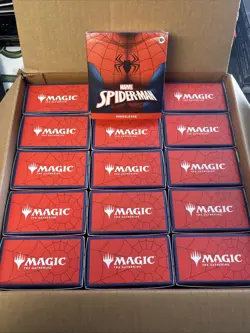Magic The Gathering Spiderman Prerelease Kit! MTG - Image 1