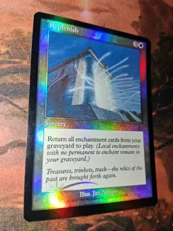 MTG FOIL Replenish Urza's Destiny LP Reserved List - Image 2