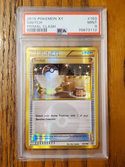 Pokemon TCG: Primal Clash 2015, Switch 163/160 Secret Rare Psa 9 - Image 1