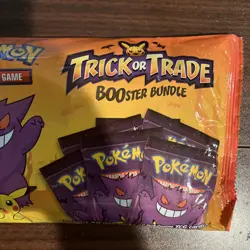 Pokemon TCG Trick Or Trade Booster Bundle Halloween 40 Mini Packs Factory Sealed 820650850783 - Image 3