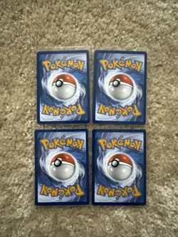 4x Lillie's Determination 119/132 Mega Evolution - Pokemon TCG - Playset - Image 2