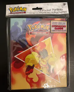 Ultra Pro Pokemon 4 Pocket Binder Portfolio w/ Pages Armarouge and Ceruledge - Image 1