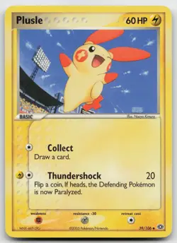 Pokemon tcg Emerald #39/106 Plusle Lightly played - Image 1
