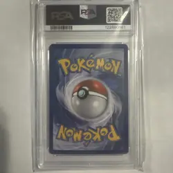 2015 POKEMON XY PRIMAL CLASH #153 FULL ART AGGRON EX - PSA 7 NEAR MINT - Image 2
