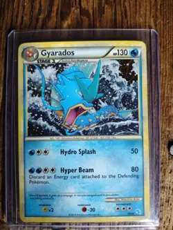 2010 Pokemon HeartGold & SoulSilver Trainer Kit Gyarados #30/30 - Image 1