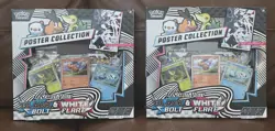 Lot of 2 Pokemon TCG: Black Bolt & White Flare- Unova Poster Collection Box - Image 1