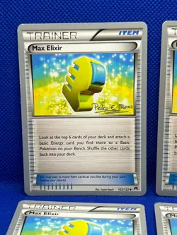 Pokemon Tcg Max Elixir 102/122 WC 2018 x4 - Image 2