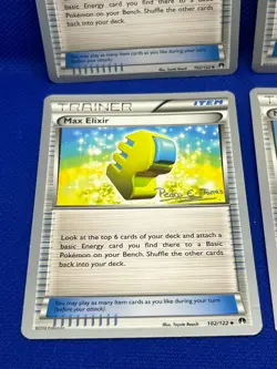 Pokemon Tcg Max Elixir 102/122 WC 2018 x4 - Image 4