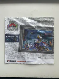 Pokemon 2019 Washington Pikachu Screen Cleaner - World Championships WCS - Image 1