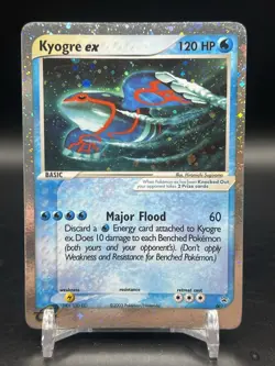 Kyogre ex Holo Black Star Promo 001 2003 Pokemon E Series English LP - Image 1