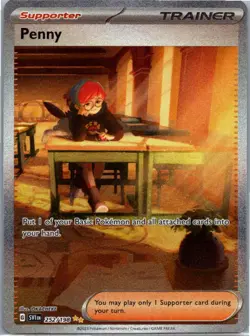 Pokemon Penny Special Illustration Rare SV01: Scarlet & Violet Base Set 252/198 - Image 1