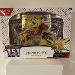 Pokemon 151 Zapdos EX Collection New Sealed TCG - Image 1