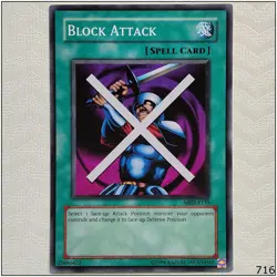 Block Attack - MRD-E133 - Common Unlimited Yugioh - Image 1
